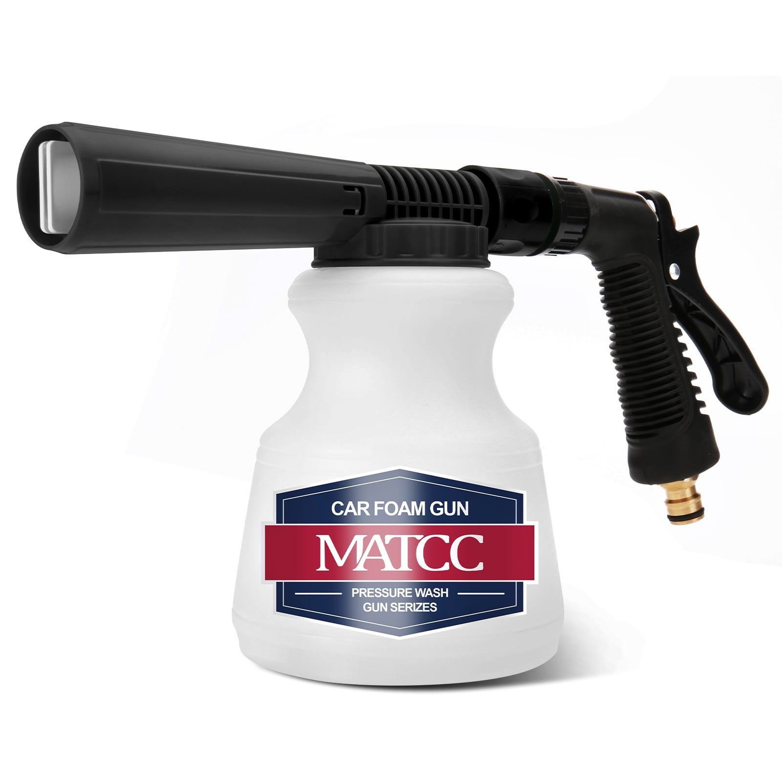 MATCC Car Wash Foam Gun for Water Garden Hose Foam Blaster Car Foam