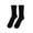 Black, variant on Women Men Fuzzy Crew Socks, Soft Fluffy Cozy Slipper Socks, Warm Microfiber Winter Socks, Cute Socks for Home, Sleeping, Lounge