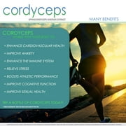 VH Nutrition Cordyceps Capsules 700mg - Sinensis Mushroom Supplement Supports Hormone Balance, Natural Adaptogen - 60 Capsules