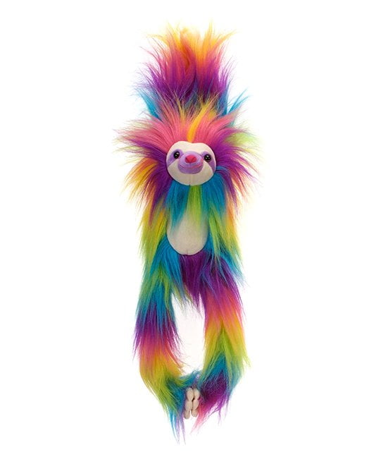 rainbow sloth plush