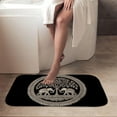 thumbnail image 2 of 1pc Misty Pine Forest Bathroom Rug Bathroom Decor and Accessories- Durable,Anti Slip,And Quick Drying,Suitable For Indoor/outdoor Use - Perfect For Bathrooms,Bedrooms,Kitchens, 2 of 9