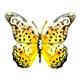 thumbnail image 1 of Great promotion! Metal Butterfly Wall Decor Art Wall Hanging Garden Courtyard Wall Courtyard Indoor Home Bathroom Living Room Bedroom Porch Valentine's Day Decoration Retro, 1 of 2