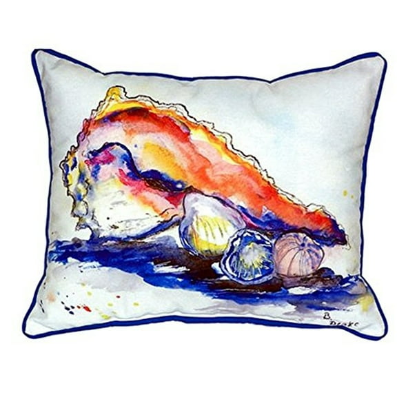 Betsy's Conch Large Indoor/Outdoor Pillow 16x20