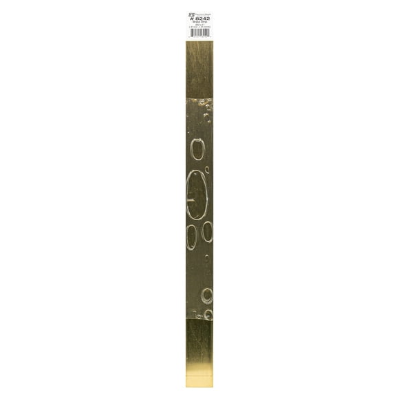 Tira de latón K & S Precision Metals 0,08x2,5x30,5 cm