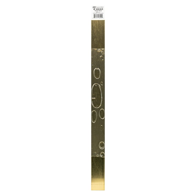 Tira de latón K & S Precision Metals 0,08x2,5x30,5 cm