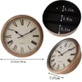 thumbnail image 3 of Multi-Functional Wall-Mounted Diversion Safe with Silent Clock | Independent Compartments & Secure Pockets | Hidden Storage for Money & Valuables | Home Office Safe | Perfect New Year Gift, 3 of 14