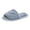 Gray Slippers, variant on Women Embossed Heart Solid Fluffy Slide Slippers, Fashion Casual Soft Flat Warm Winter Indoor House Sandals, Trendy Daily Comfort Open Toe Ladies Home Shoes Red 36-37