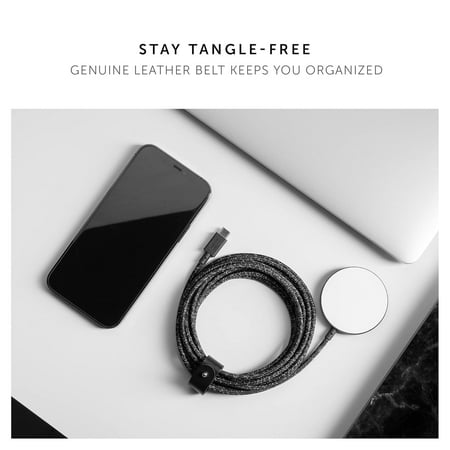 Native Union Snap Magnetic Wireless Charger – 10ft MagSafe Fast Charging Cable for iPhone (Cosmos)