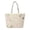 Cream Floral, variant on Qpednta Rose Patchwork Quilted Tote Bag for Women, Puffy Quilted Shoulder Bag, Women's Tote Handbags, Lightweight Nursing School Travel Tote Bags, Fade Resistant Teach Tote Purse