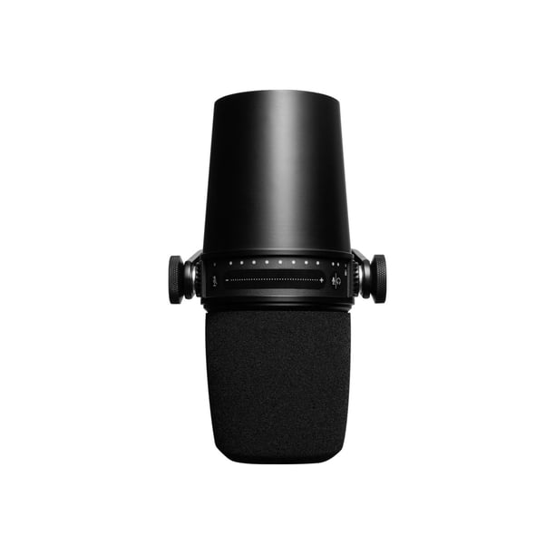 Shure MV7 - Microphone - USB - black - TeamSpeak Certified