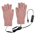 thumbnail image 3 of Winter Unisex Heating Warm Gloves Cold Weather Windproof Outdoor Sport Adjustable Temperature Thick Warm Finger Gloves Removable And Washable, 3 of 5
