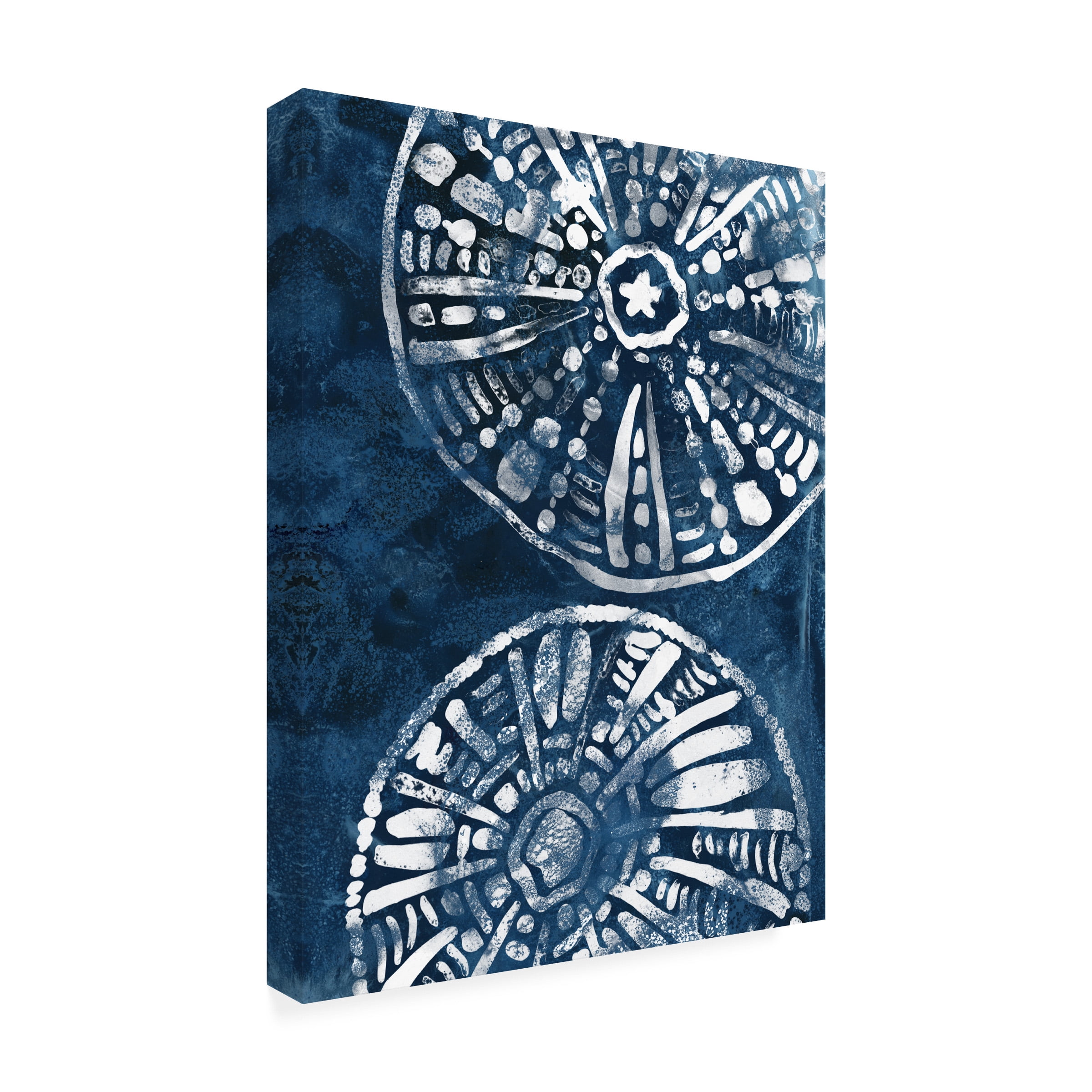 June Erica Vess 'Sea Batik II' Canvas Art