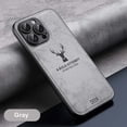 thumbnail image 3 of Funda de cuero suave con cabeza de ciervo para iPhone, carcasa trasera transpirable con disipación de calor para iPhone 15, 14, 13, 12 Mini, 11 Pro, XS Max, X, XR, 6, 6S, 7, 8 Plus, 3 of 5