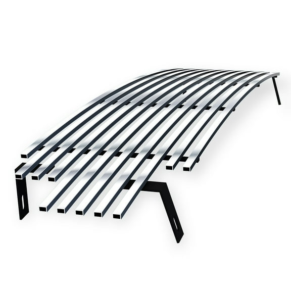 APS Compatible with Toyota Tacoma 2001-2004 1 PC Cover 3 Holes Main Upper Chrome Billet Front Grill Grille Insert T85465A