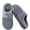 Gray, variant on Knivor Corduroy Fuzzy Open Back House Slippers for Men Winter Warm Platform Non Slip Cozy Lined Indoor Bedroom Slippers