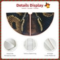thumbnail image 3 of Sikiie Ball Phyton Snake Christmas Tree Skirt, Christmas Tree Decorations, Christmas Decor, Tree Mat Decoration(30-48IN)-48", 3 of 6