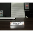 thumbnail image 4 of Printtoo Personalized Desk Name Plate Pretty Floral Custom Acrylic Office Desk Name Plate Accessory 2x8 Inches, 4 of 5