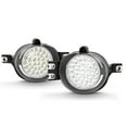 thumbnail image 4 of AKKON - Fits 2007-2008 Dodge Ram 1500 2007-2009 Ram 2500 / 3500 Chrome Headlights + LED Clear Fog Bumper Lamp Pair Replacement, 4 of 5