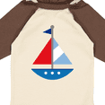 thumbnail image 4 of Inktastic Personalized Sailboat Boys or Girls Long Sleeve Baby Bodysuit, 4 of 5