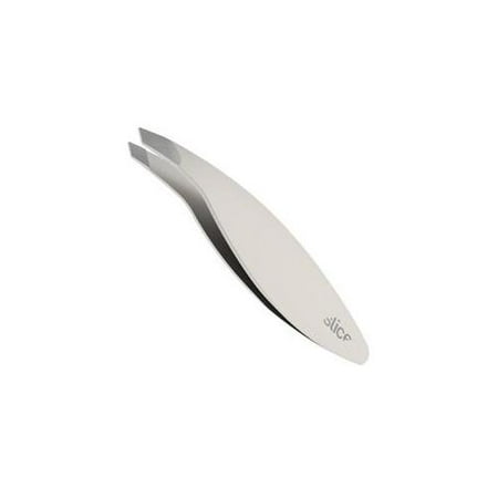 Slice 10452 Beauty Tweezers Slanted - Stainless