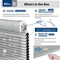 thumbnail image 5 of Regal Living White EZ Grip No Drill Blackout Cellular Shade - 19" W x 36" L, 5 of 5