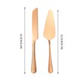 thumbnail image 3 of EARKITY Cake Cutting Set for Wedding, Elegant Cake Knife and Server Set, Cake Cutter and Pie Spatula, Cutting Spatula and Serving Knife, Perfect for Serving Cake, Pie, Pizza, Dessert, Lasagna, 3 of 3