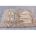 thumbnail image 4 of Accent Rug, Turkish Rug, Muted Rug, 3.3x5.4 ft, Area Rug, Faded Rug, Decorative Rug, Oushak Rug, Wool Rug, Oriental Rug, Vintage Rug, 7827, 4 of 10