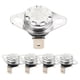 thumbnail image 2 of 5pcs Thermostat Thermal Control Switch Normally Closed Thermostat Temperature Switch, 2 of 2
