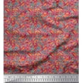 thumbnail image 1 of Soimoi Cotton Duck Fabric Check & Texture Printed Craft Fabric by the Yard 42 Inch Wide, 1 of 1