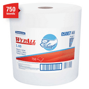 05007 WYPALL L40 Wipers - Jumbo Roll - White, (12.5"x13.4"), 750 wipers/roll
