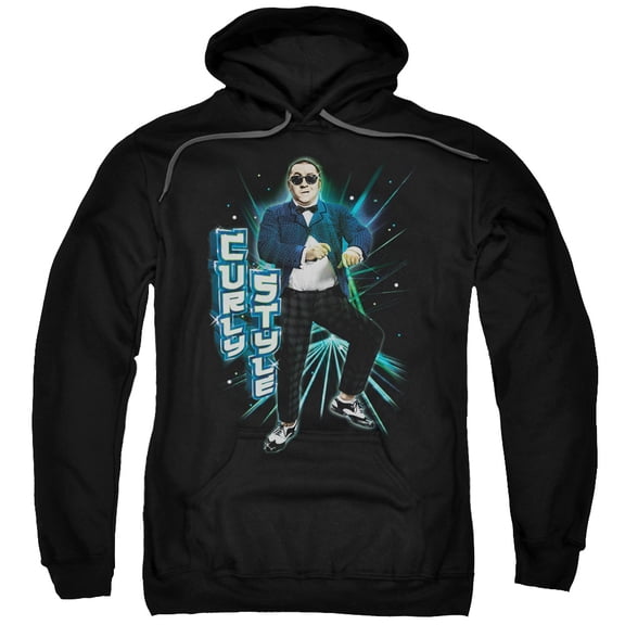 Three Stooges - Curly Style - Pull-Over Hoodie - XX-Large