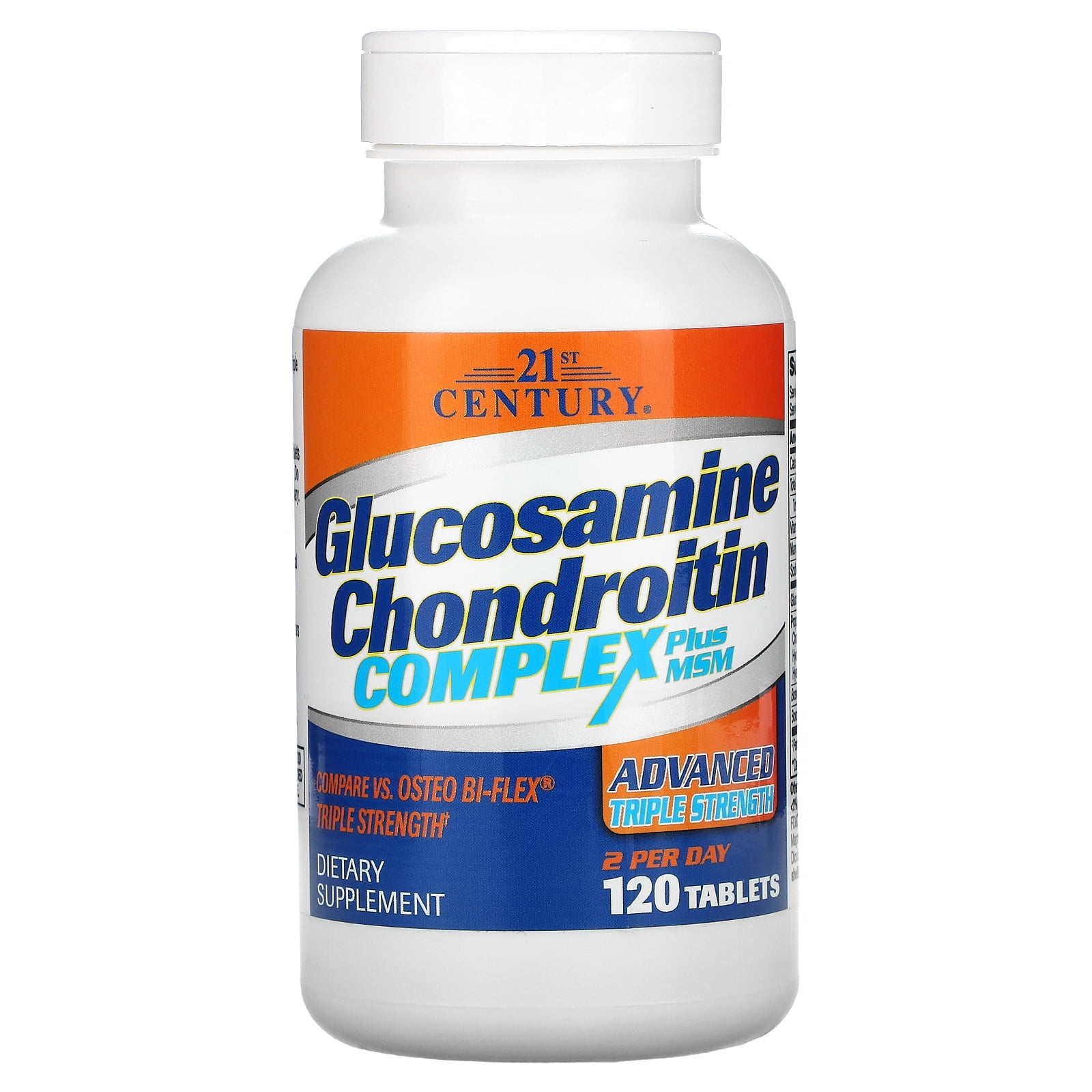 Glucosamine Chondroitin Complex Plus MSM, Advanced Triple Strength, 120
