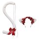 thumbnail image 3 of Conjunto de diadema y cola Fernando Accesorios para disfraces decoración para niños y adultos tocado Cosplay orejas de animales regalo cola de gato dis Blanco Rosa Rojo, 3 of 7