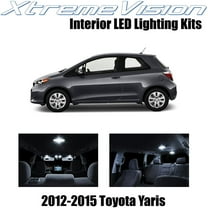 XtremeVision Interior LED for Toyota Yaris 2012-2015 6 pcs Pure White Interior LED Kit   Installation Tool