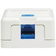 thumbnail image 3 of Tripp Lite Surface-mount Box For Keystone Jack 1 Port White N082001wh, 3 of 5
