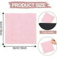 thumbnail image 6 of Durable Polishing Cloths, Bulk Pack, For Silver, Gold, Brass And Copper Jewellery, Polishing Cloths To Keep The Shine Of Your Jewellery, 50Pcs, Multicolor, Lint-Free, Scratch-Free(Pink*50,3.1x3.1"), 6 of 7