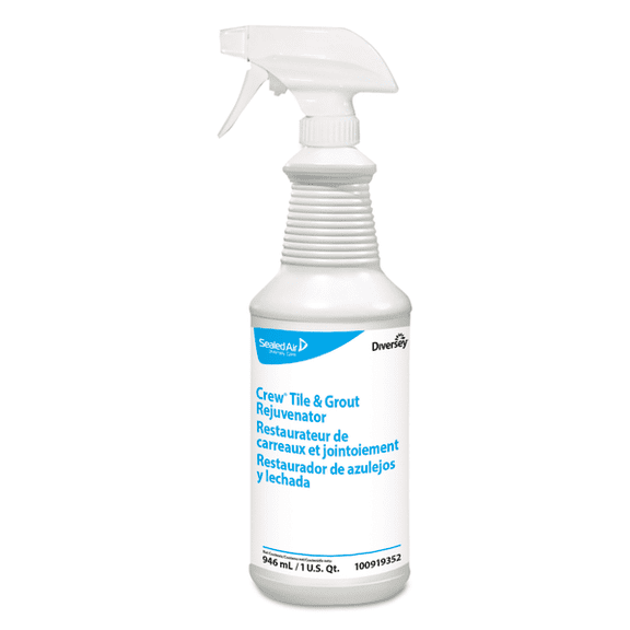 Crew Diversey Tile & Grout Rejuvenator, 32 Oz Spray Bottle, 12/Carton