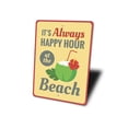 thumbnail image 4 of Always Happy Hour Novelty Decor, Metal Wall Sign - 10x14 Inches, 4 of 4