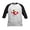 Black/White, variant on CafePress - MARDI GRAS CAJUN CRAWFISH Baseball Jersey - Kids Cotton Baseball Jersey, 3/4 Sleeve Shirt