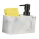 thumbnail image 5 of Dispensador de jabón Sunnimix con soporte de esponja líquido blanco 14 cm x 7 cm x 13 cm, 5 of 8