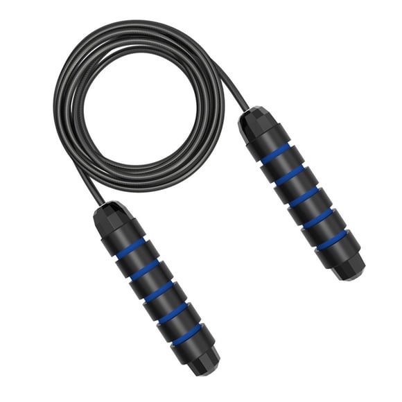 Cuerda Para Saltar Be-leaf De Acero Antideslizante 3mts - Negro /Azul Be-Leaf Be-leaf De Acero Antideslizante 3mts