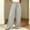 Gray, variant on ZUBKTE Women's Fall Winter Sweatpants, Solid Elastic Drawstring Waist Loose Casual Long Trousers with Side Hidden Pockets S‑2XL