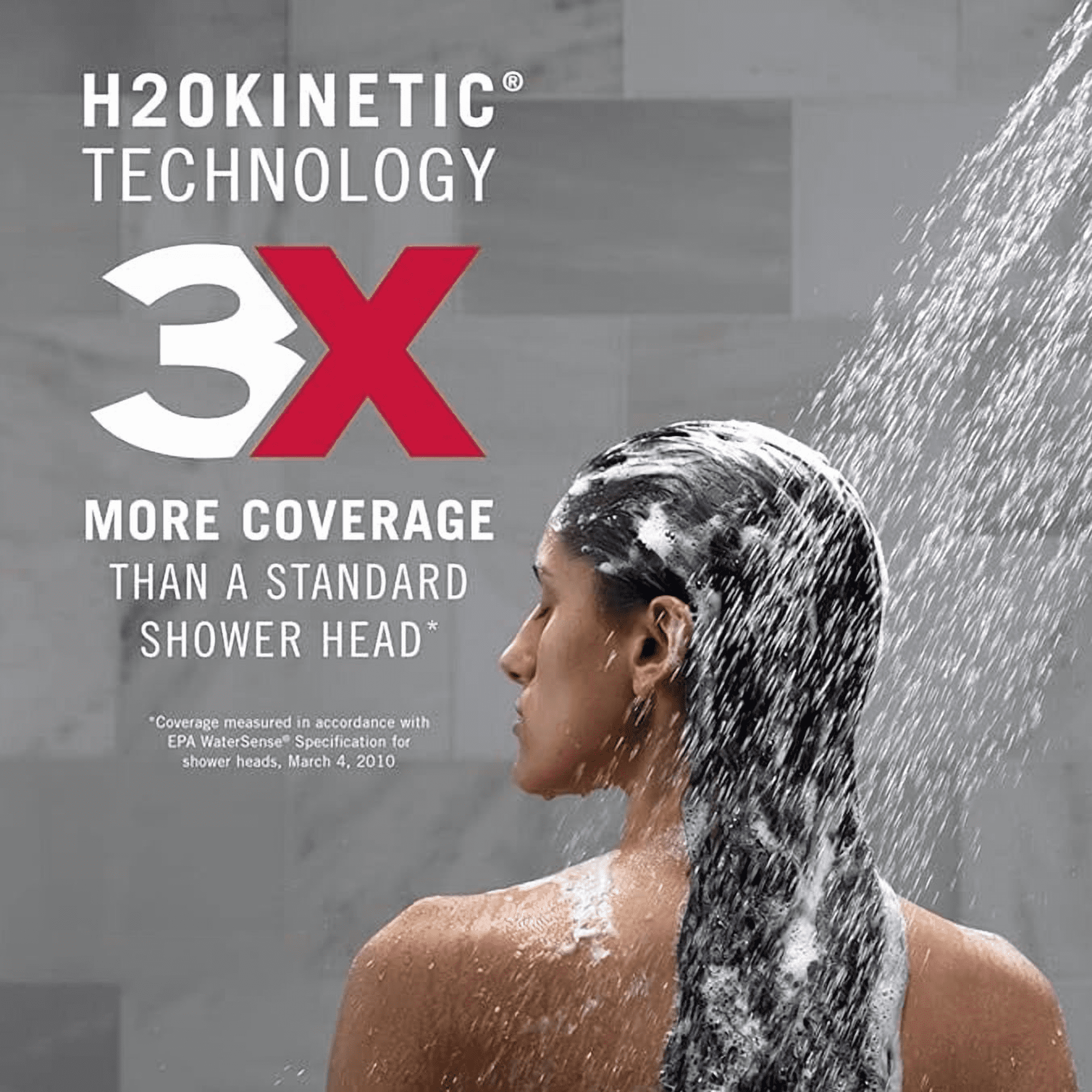 SERABETTO High Pressure Filtered  Shower Head, 2-in-1 Dual Shower Head with Filtered Shower Head& Snap on Handheld Showers High Pressure 8″Square, Handheld Rain Shower Filter Combo with Self-adhesive