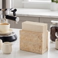 thumbnail image 5 of Premium Marble Napkin Holder, Heavy Handcrafted Natural Stone for Kitchen, Dining & Coffee Station, by Creative Home, 5 of 7