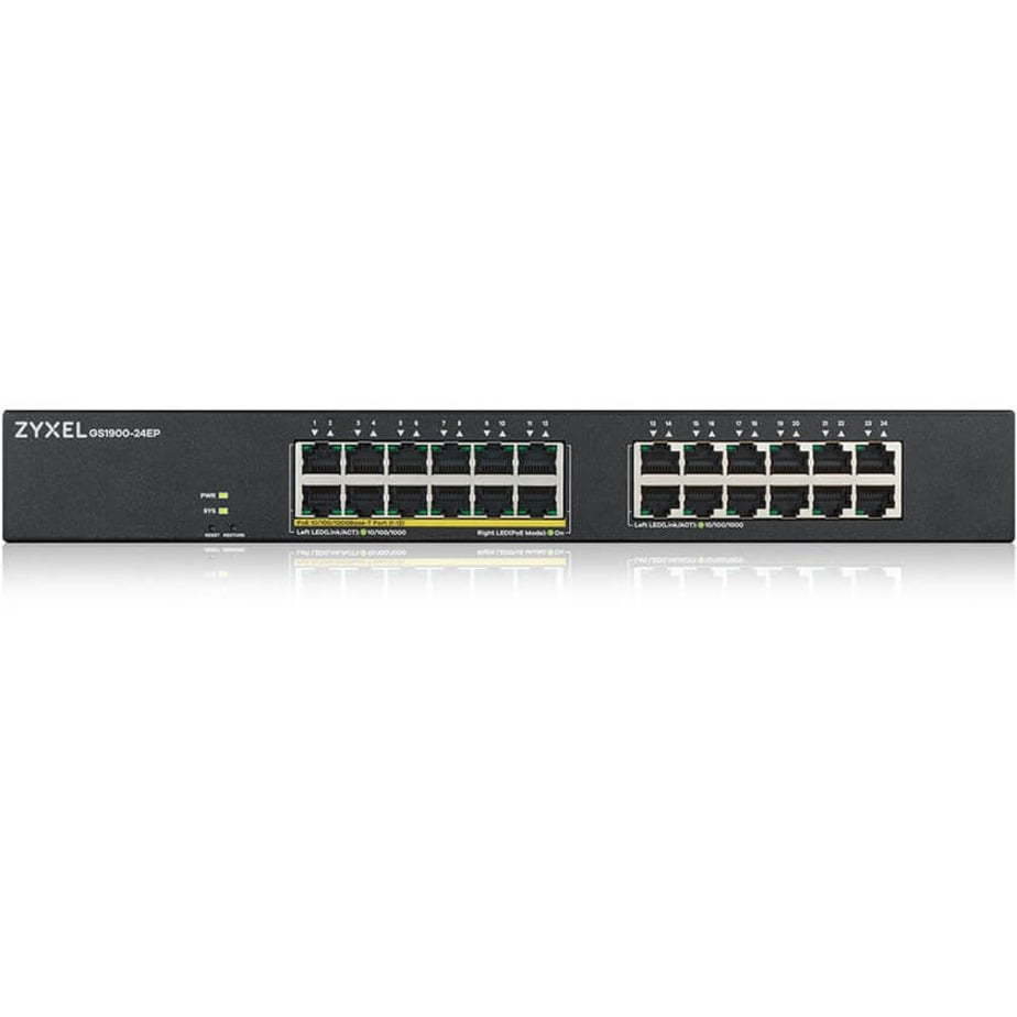 24-port GbE Smart Managed Switch ZYXEL GS1900-24 Seller Refurbished 