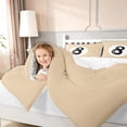 thumbnail image 3 of meiyoeat Neutral Lucky 8 Ball Full Size Comforter Sets for Girls, Cartoon Billiards Bedding Comforter Set, Tan, Reversible, 3-Piece, 1 Comforter and 2 Pillowcases, 3 of 6