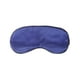 thumbnail image 1 of 1PCS Unisex Seda de imitación Descanso para dormir Máscara de ojos Acolchada Cubierta de sombra Ayuda para relajarse Ayuda para los ojos con los ojos vendados Ayuda para viajes (Azul marino), 1 of 7