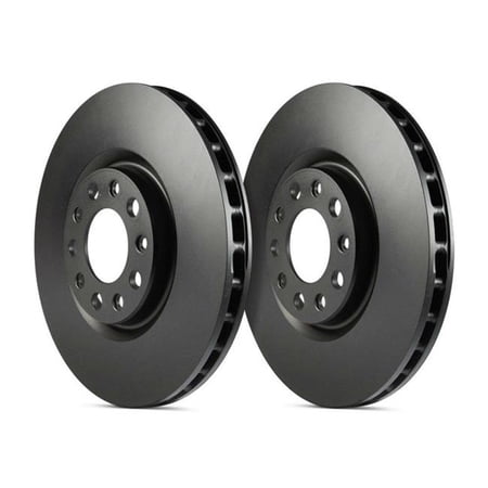 EBC Brakes RK1509 RK Series Premium Plain Solid Rear Brake Rotors for ...