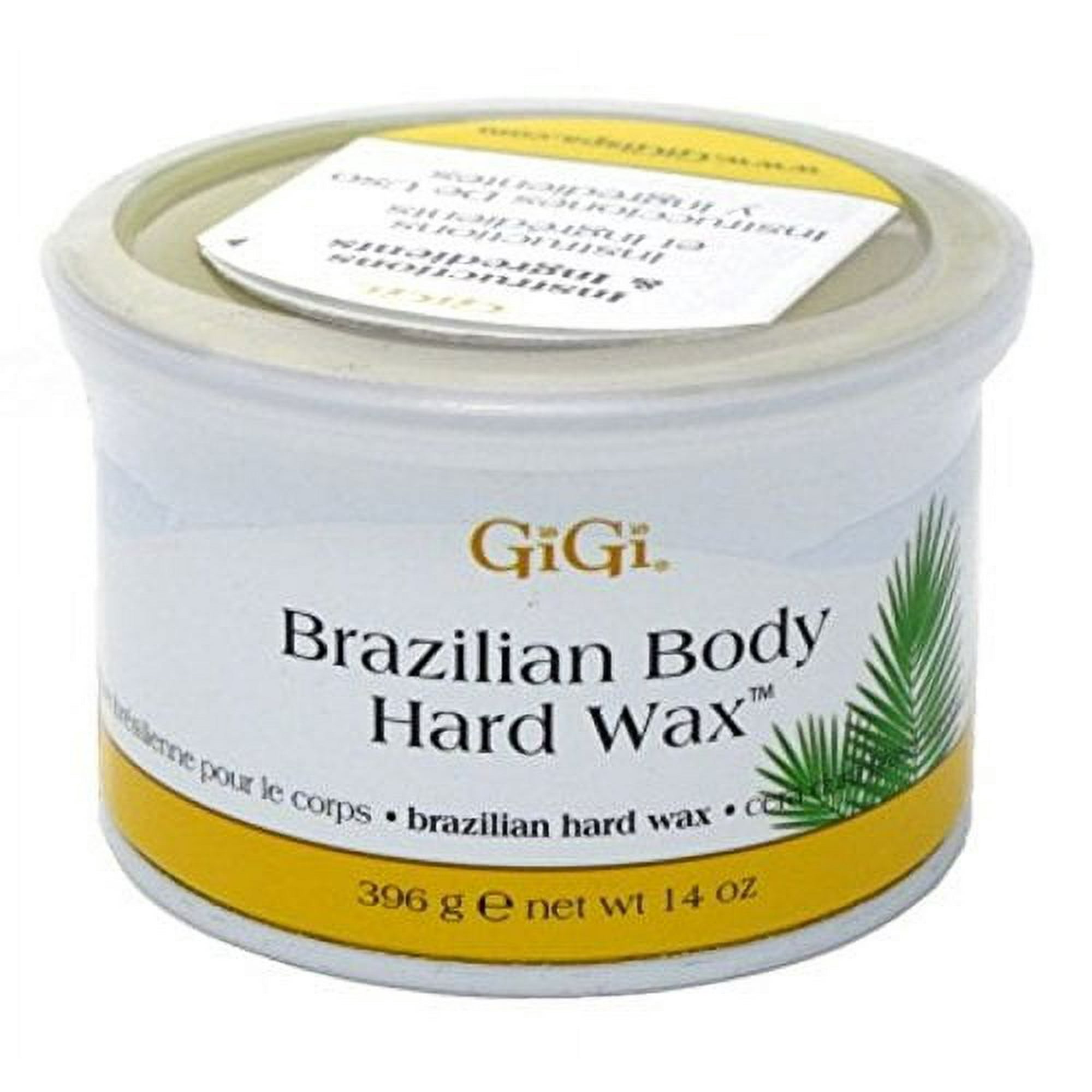 GiGi Brazilian Body Hard Wax 6個セット Gigi Tin Brazilian Body Hard Wax 14 Ounce (414ml) (6 Pack