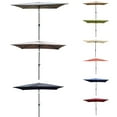 thumbnail image 3 of Yesurprise 6x9ft Patio Umbrella, Market Table Umbrella with Crank and Push Button Tilt Without Flap, Outdoor Waterproof Umbrella for Garden, Deck, Backyard, Pool and Beach, 3 of 8